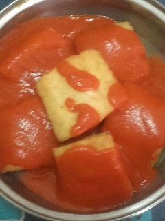 Una foto de Bacalao con tomate
