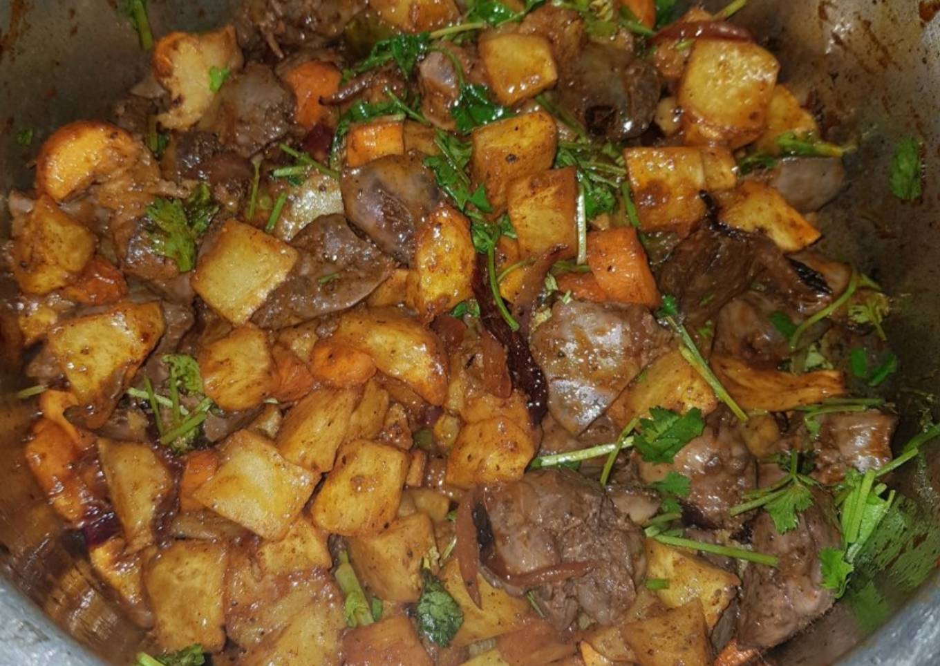 CHICKEN LIVER ROAST#weeklyjikonichallange