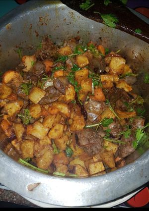 A picture of CHICKEN LIVER ROAST#weeklyjikonichallange.