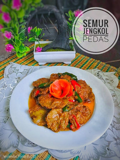 Foto resep Semur Jengkol Pedas