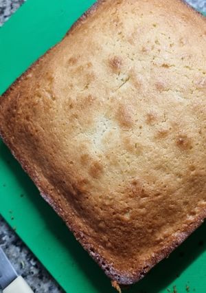 Una foto de Tortita de limón fácil