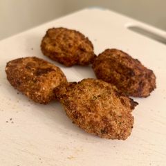 A picture of Homemade Air-Kissed Chicken Nuggets.