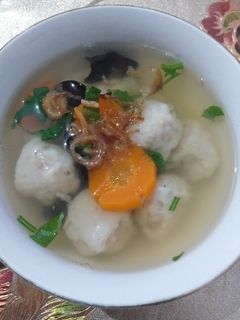 Foto resep Sup bakso ikan tengiri ulala