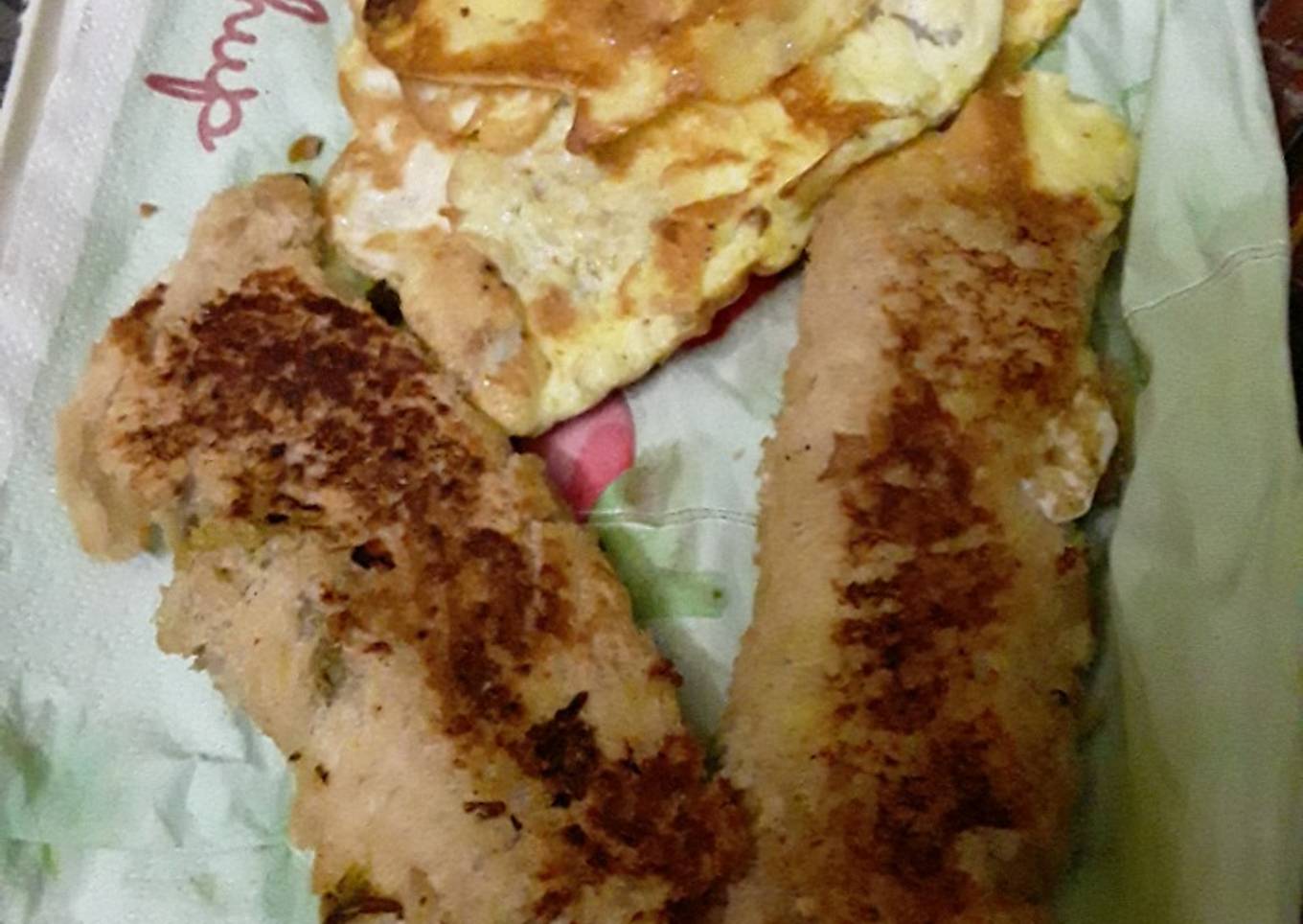 Bread Omelette Roll