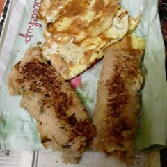 A picture of Bread Omelette Roll.