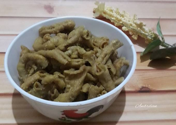Resep Keripik usus Anti Gagal