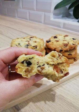 Une photo de Cookies graines et fruits secs