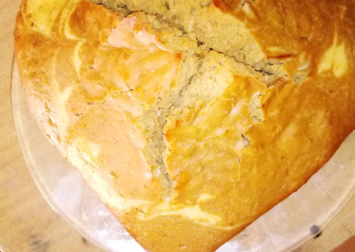 Coffee swirl cake