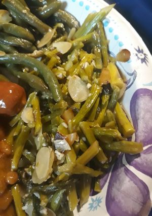 A picture of Asparagus Amandine.