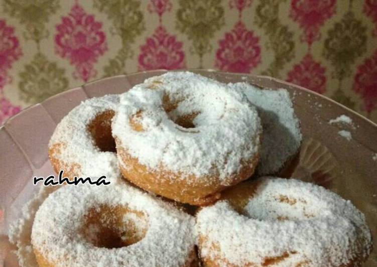 Bahan Donat salju | Cara Bikin Donat salju Yang Enak Dan Lezat