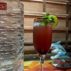 A picture of Watermelon mojito.