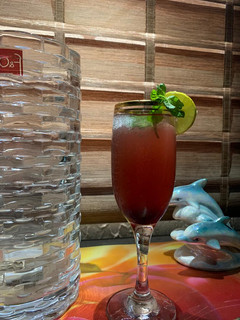 A picture of Watermelon mojito.