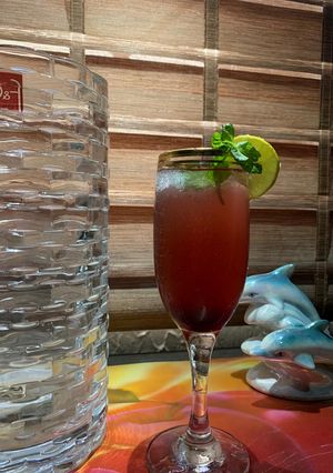 A picture of Watermelon mojito.