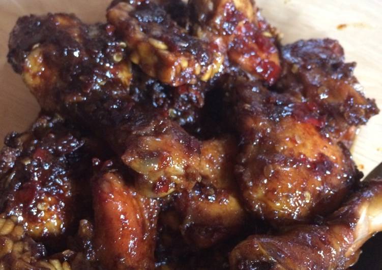 Proses mengolah Ayam+tempe kecap pedas manis ala anak kos yang Enak Banget