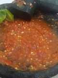 Sambal Tomat Plus Jeruk a la Jeje Sasah