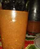 Licuado de 🍃🍑🍊