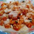 Pasta con albondiguitas