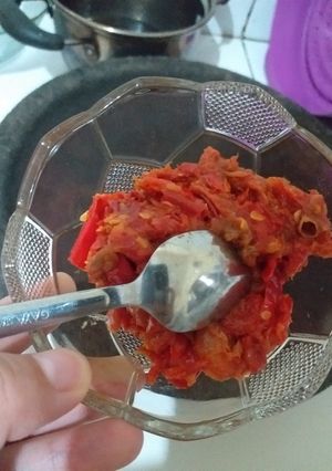 Foto resep 16 Sambal Goreng Terasi, tumis sekali