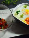 Baked Eggs with Red Pepper Confit