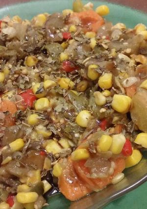 Una foto de Estofado vegan súper sano y sopa vegan de calabaza