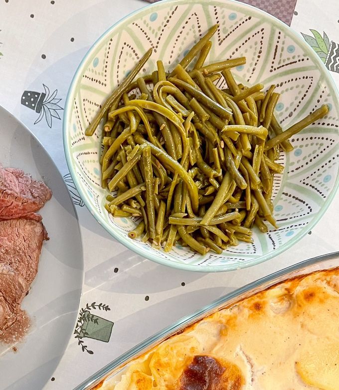 Une photo de Haricots verts à la Française