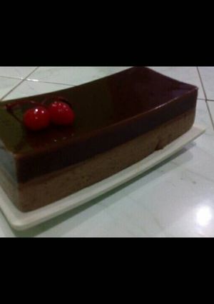 Foto resep Puding busa coklat