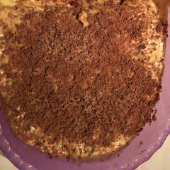 A picture of Peppermint crisp tart.