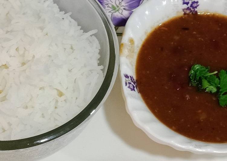 Simple Way to Prepare Speedy Rajma with Rice