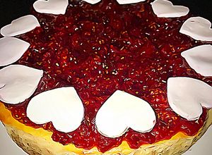 Una foto de Cheesecake de brevas