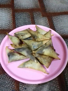 Foto resep Samosa coklat ubi 😁