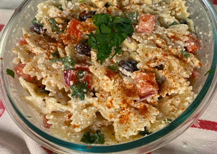 How to Prepare Award-winning Chef Miguel’s Creamy Spicy Mexican Pasta Salad