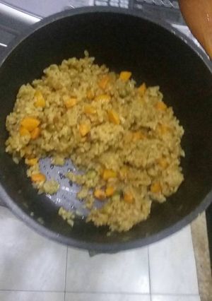 صورة لوصفة أرز الريزو الخطير بالفراخ (كنتاكى)