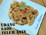 Udang Saos Telur Asin