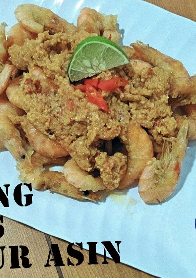 Foto resep Udang Saos Telur Asin