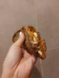 Masa de taquitos de harina de garbanzo y remolacha