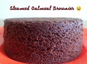 Foto resep Steamed Oatmeal Brownies
