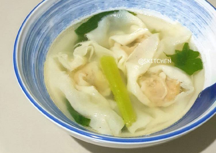 Resep Pangsit Kuah/Wonton Soup Anti Gagal