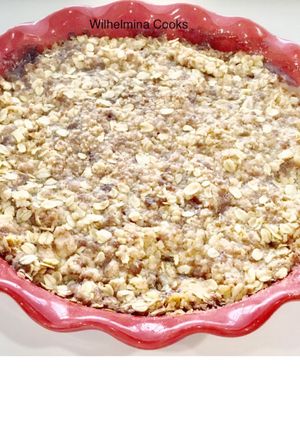 A picture of 🍎Caramel Apple Crisp🍏.