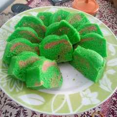 รูปของ Bolu kukus pandan mudah