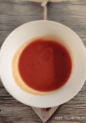 Gluténmentes Paradicsomleves recept fotója