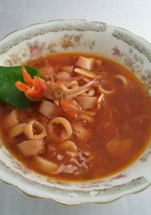 Foto resep Cumi asam manis (krucils fav)
