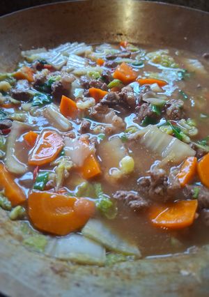 Foto resep Capcay daging
