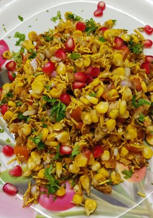A picture of Corn bhel.