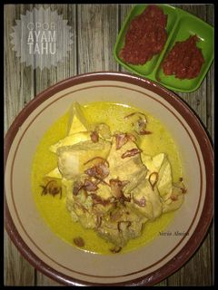 Foto resep Opor Ayam Tahu
