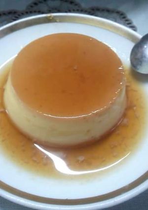 Hình của món Kem flan.