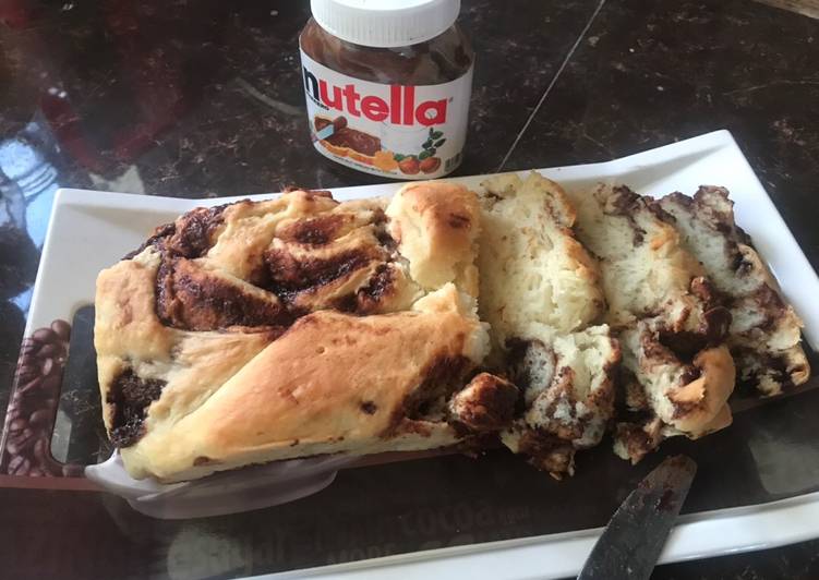 Easiest Way to Prepare Ultimate Nutella bread