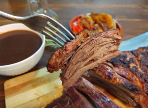 Foto de Carne assada na cerveja