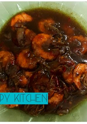 Foto resep Udang lada hitam