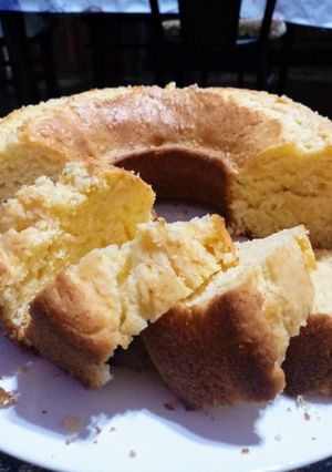 Una foto de Torta con yogurt Calcar bebible