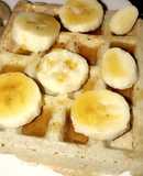 Waffles de avena